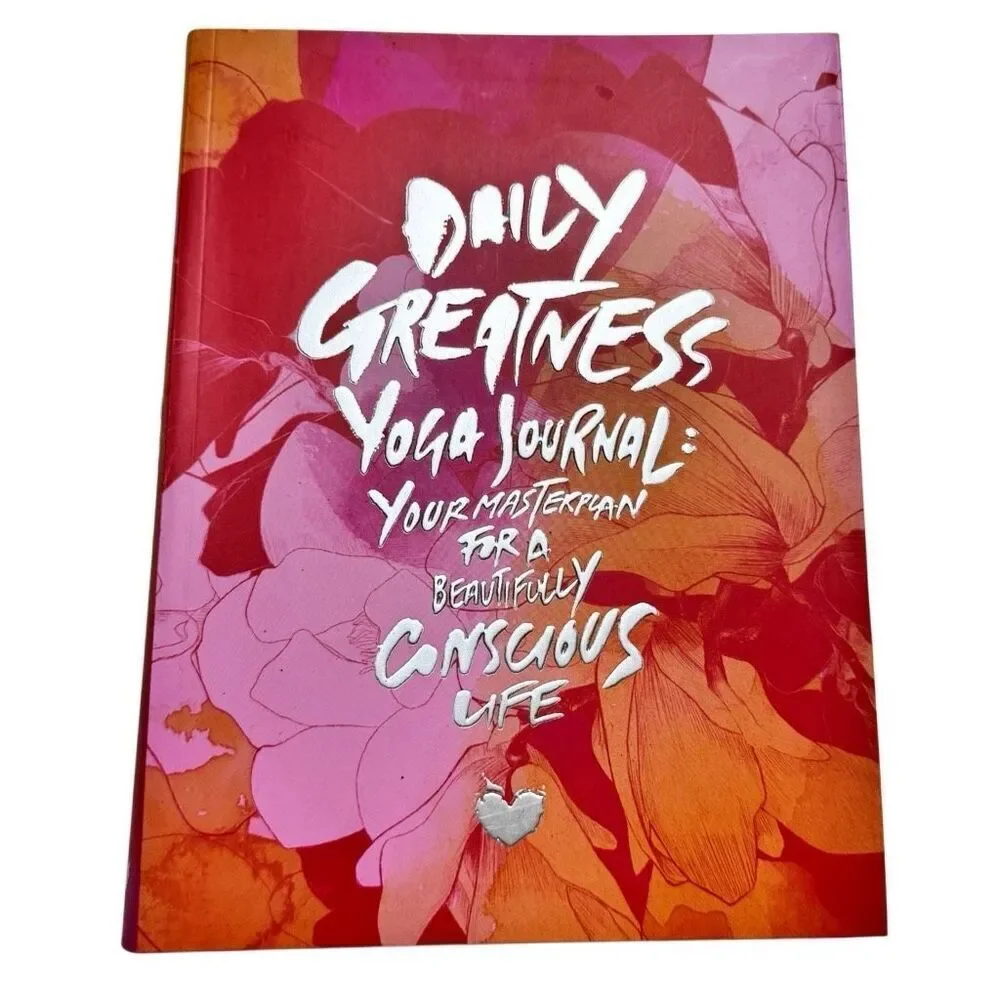 Dailygreatness Yoga Journal Bloom Limited Edition - Diary - NWOT